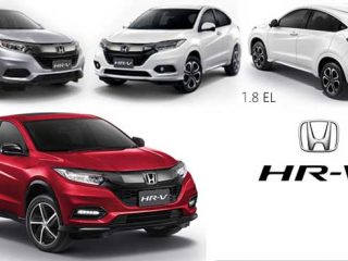 Honda HR-V 1.8 EL CVT (MY2019) ราคา1,059,000 บาท